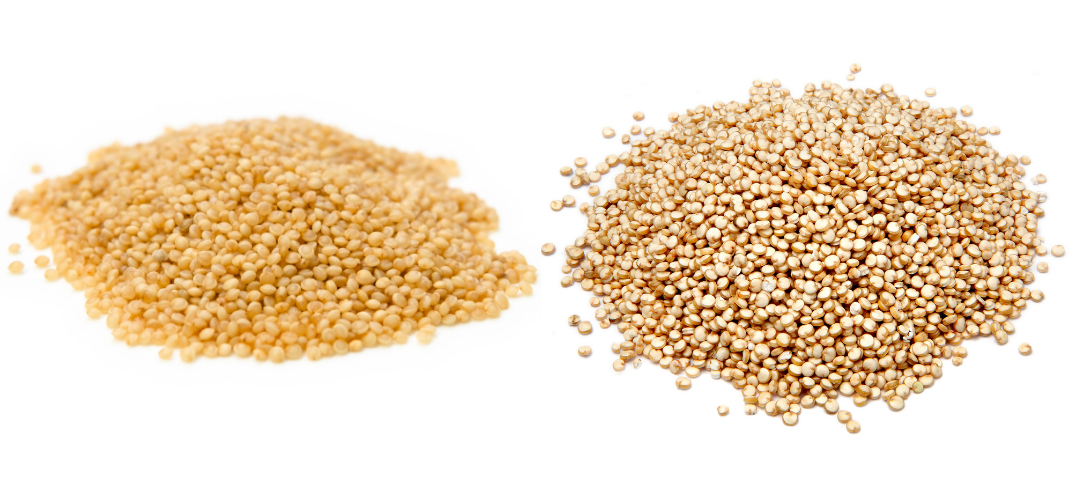 Amaranth und Quinoa